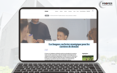 Les langues : un levier stratégique pour les carrières de demain